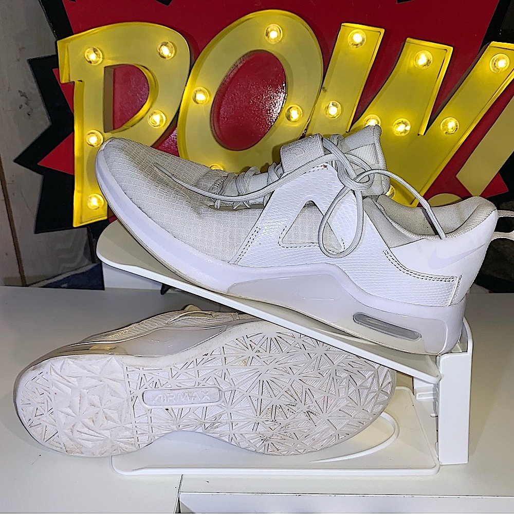 Nike Air Max Bella Triple White TR5 Shoes Women’s Size 9
Used; Great Cond No Box